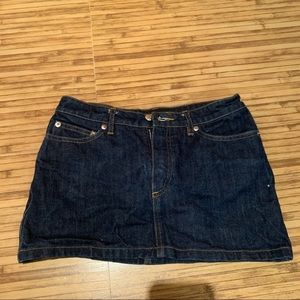 APC jean mini skirt